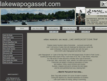 Tablet Screenshot of lakewapogasset.com